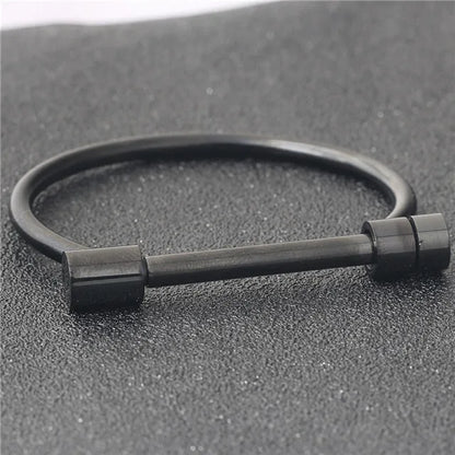 💎 Infinity Bar Bangle