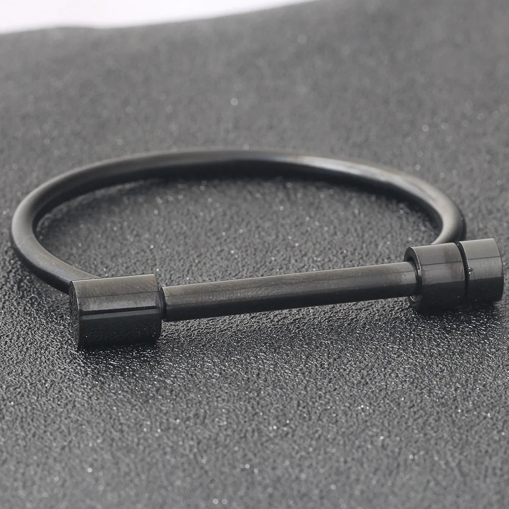💎 Infinity Bar Bangle