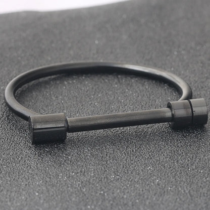 💎 Infinity Bar Bangle