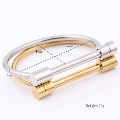 💎 Infinity Bar Bangle
