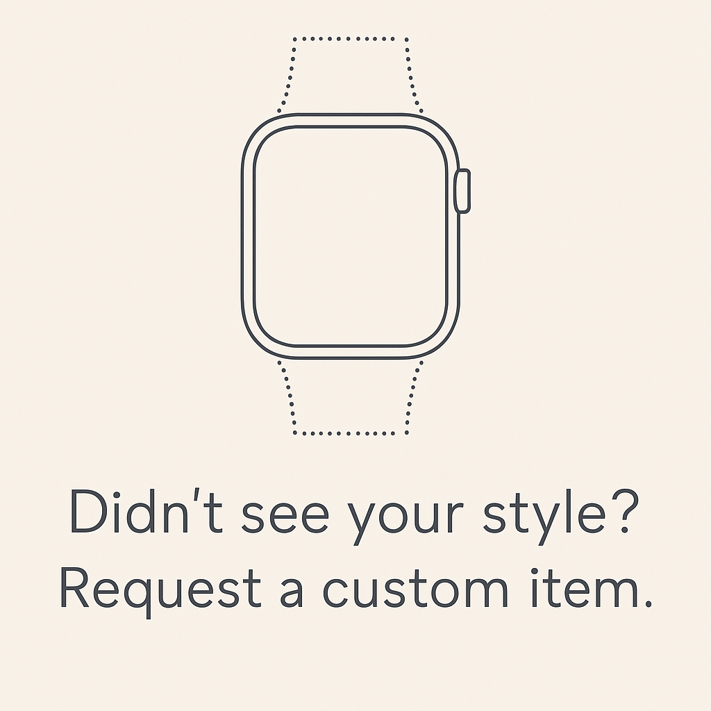 ⌚ Custom Apple Watch Band