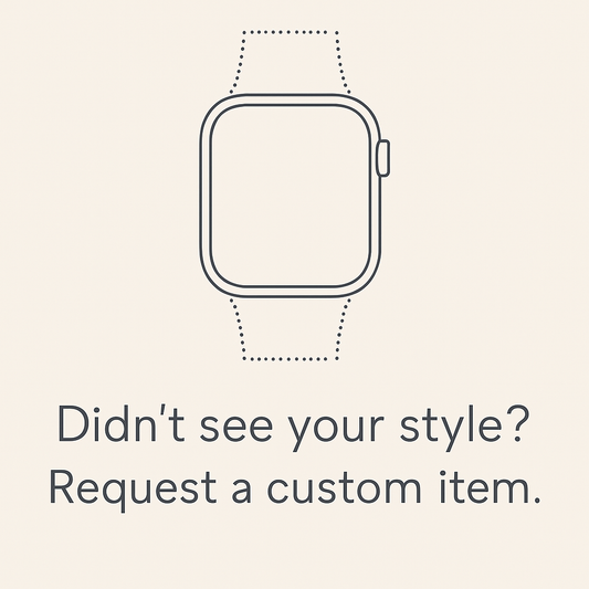 ⌚ Custom Apple Watch Band