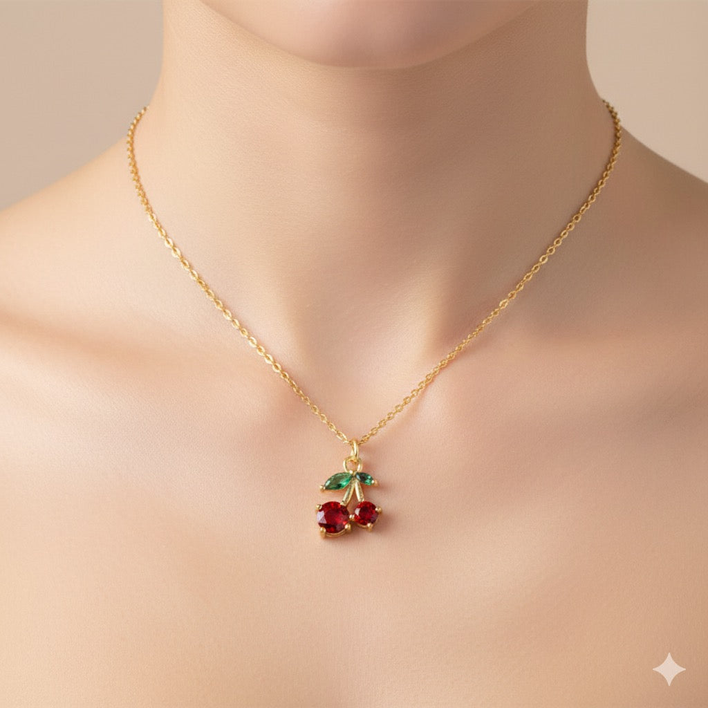🍒 Cherry Luxe Necklace