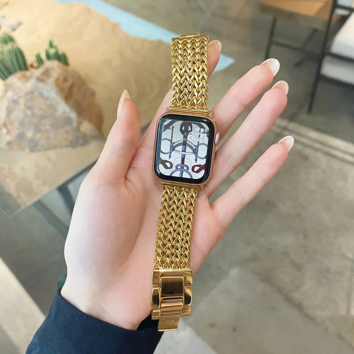 ✨ Mesh Link Apple Watch Band