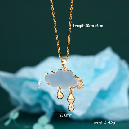 Raindrop Dreams Necklace 🌧️😴
