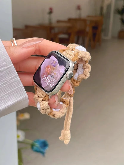 Boho Stitch Band for Apple Watch 🧶