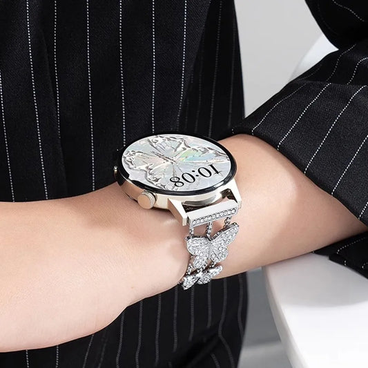 🦋 Crystal Butterfly Luxe Watch Band