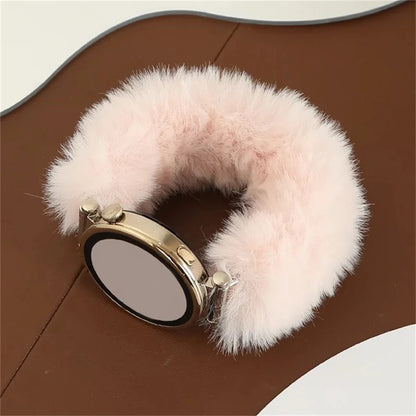 Fuzzy Glam Watch Band