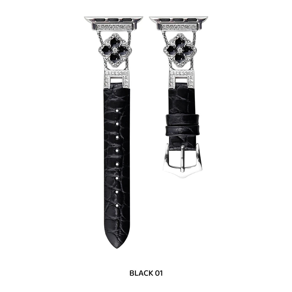 🌸 Luxe Bloom Apple Watch Band