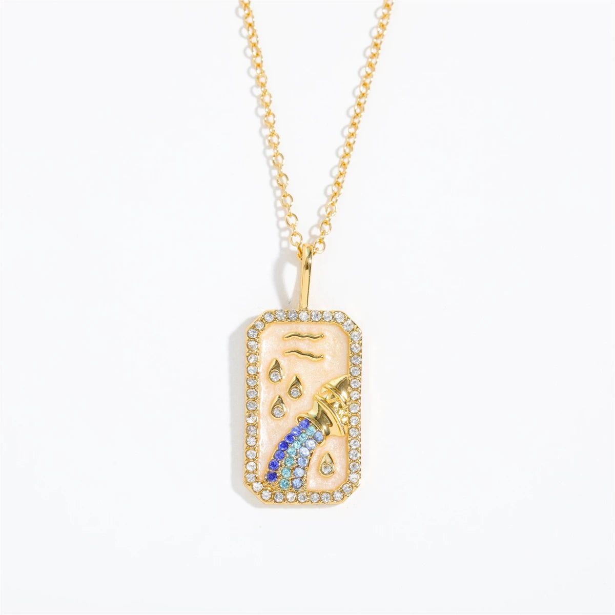 ✨ Celestial Luxe Zodiac Necklace