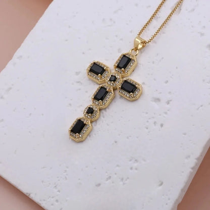 Radiance Cross Necklace