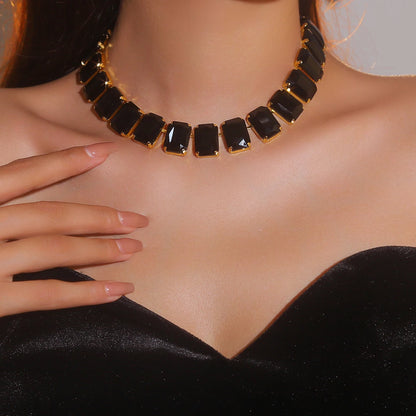 Crystal Luxe Choker Necklace ✨