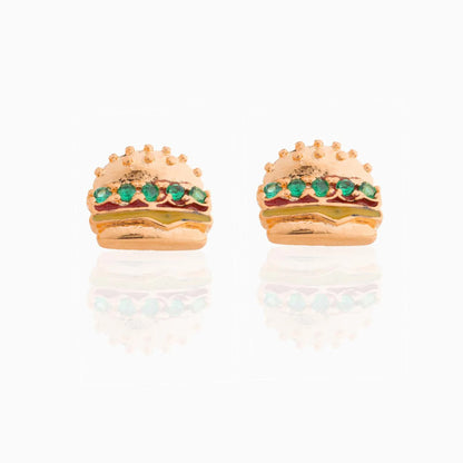 Snack Attack Stud Earrings 🍔🍟🍕