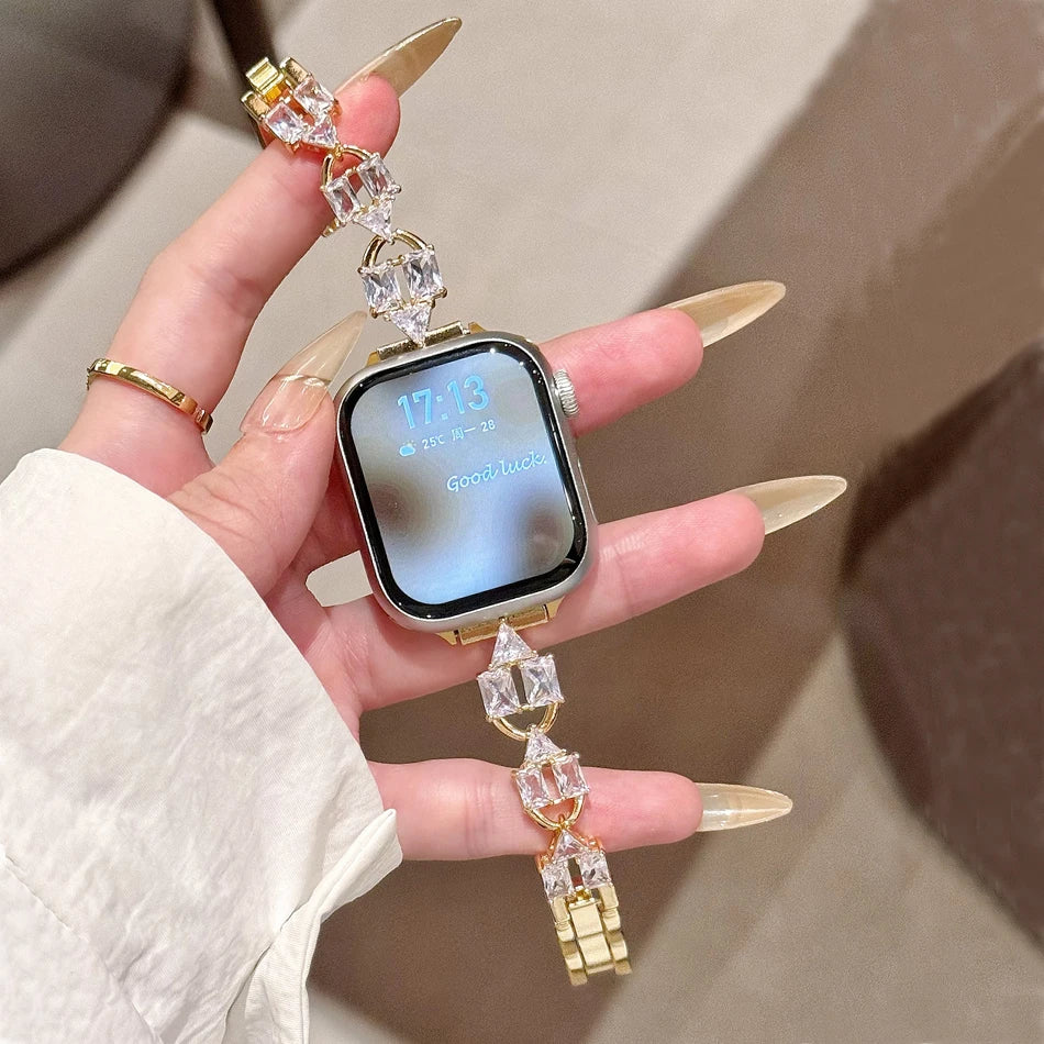 Crystal Link Luxe Band for Apple Watch