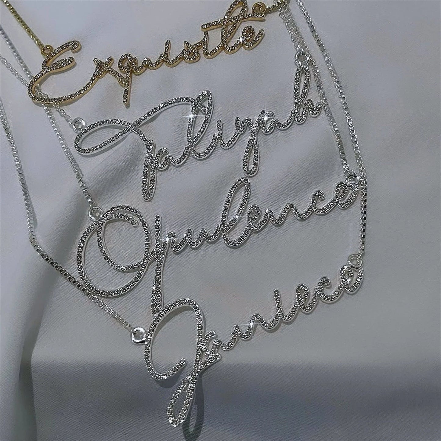 Pretty in Script Necklace ✨