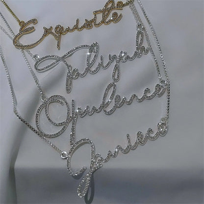 Pretty in Script Necklace ✨