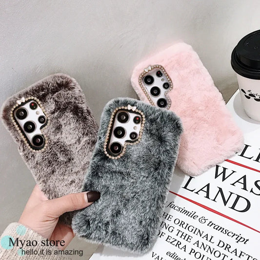 Plush Faux Fur Case