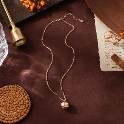 Golden Harvest Necklace 🎃✨