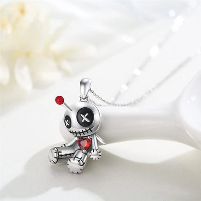 Stitch & Spell Pendant 🖤🔮