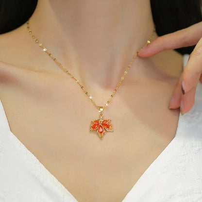 🌿Enchanted Leaf Necklace