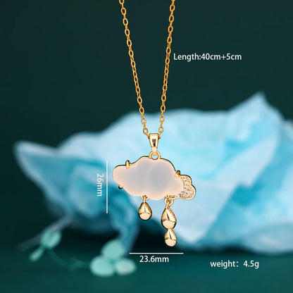 Raindrop Dreams Necklace 🌧️😴