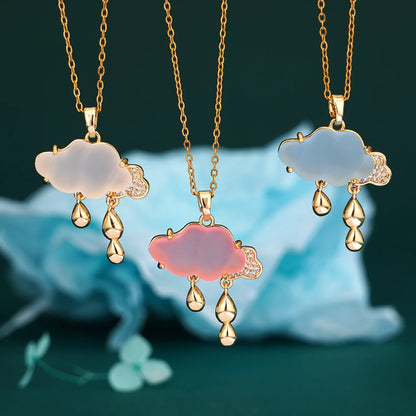 Raindrop Dreams Necklace 🌧️😴