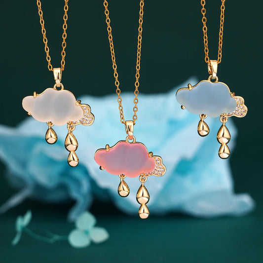 Raindrop Dreams Necklace 🌧️😴