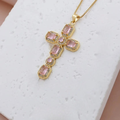 Radiance Cross Necklace