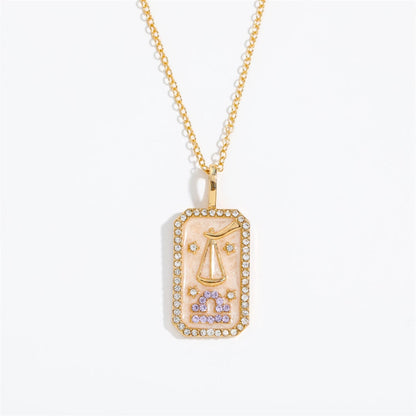 ✨ Celestial Luxe Zodiac Necklace