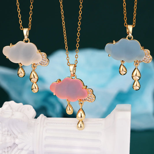 Raindrop Dreams Necklace 🌧️😴
