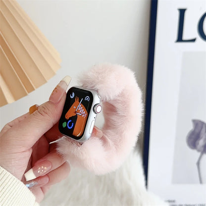 ⛄ Fuzzy Cozy Apple Watch Band