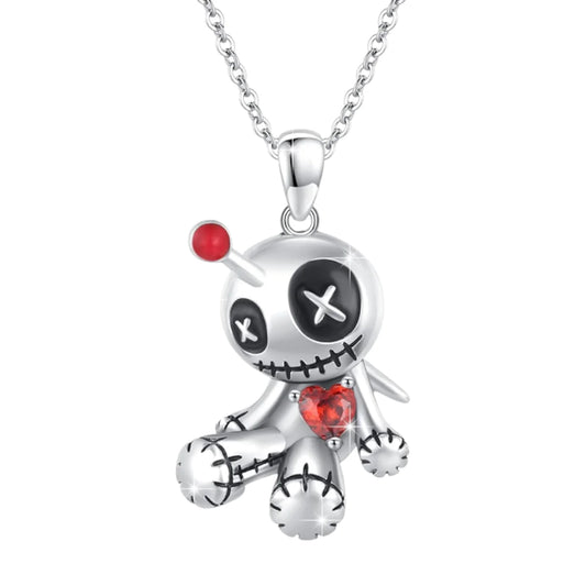 Stitch & Spell Pendant 🖤🔮