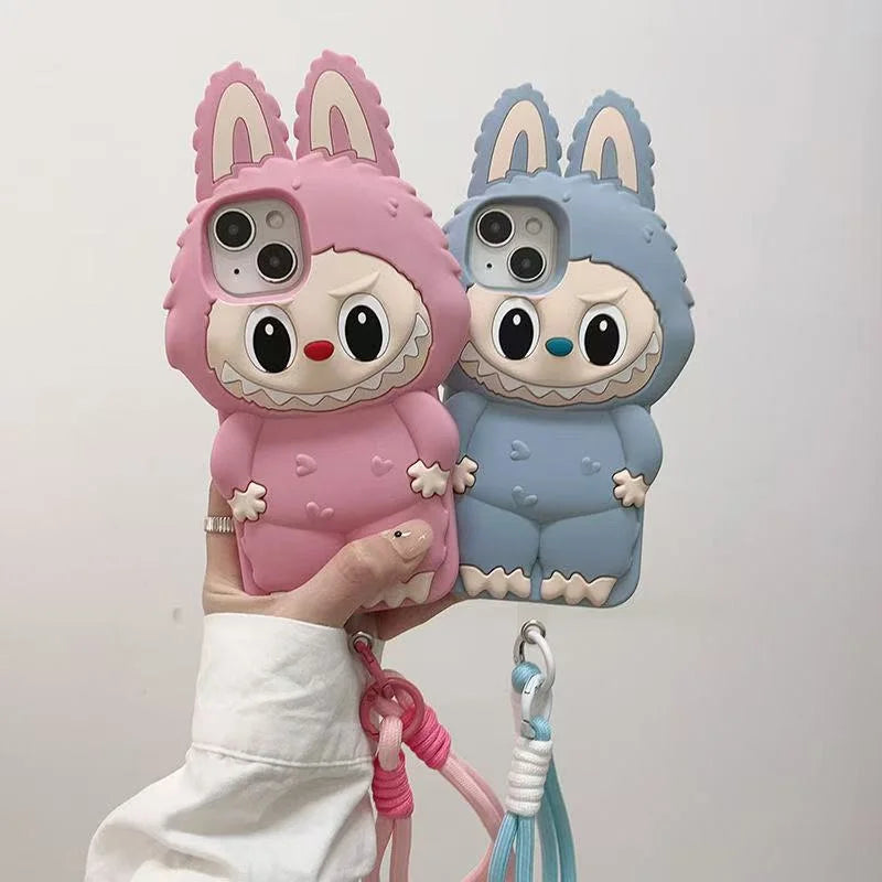 👾 Monster Bunny 3D Phone Case