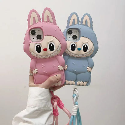 👾 Monster Bunny 3D Phone Case
