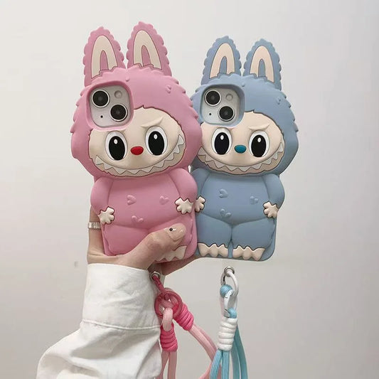 👾 Monster Bunny 3D Phone Case