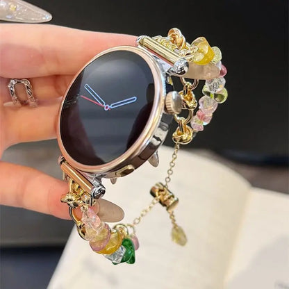 🌸 Crystal Gemstone Watch Band