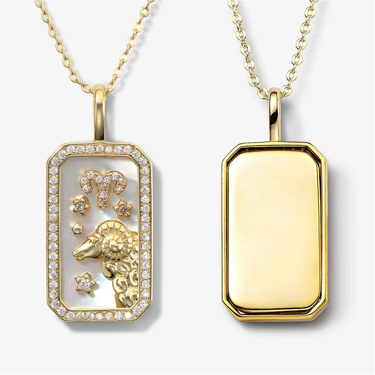 ✨ Celestial Luxe Zodiac Necklace