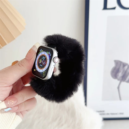 ⛄ Fuzzy Cozy Apple Watch Band