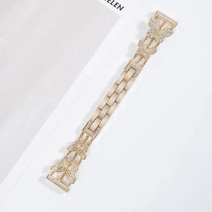 🦋 Crystal Butterfly Luxe Watch Band