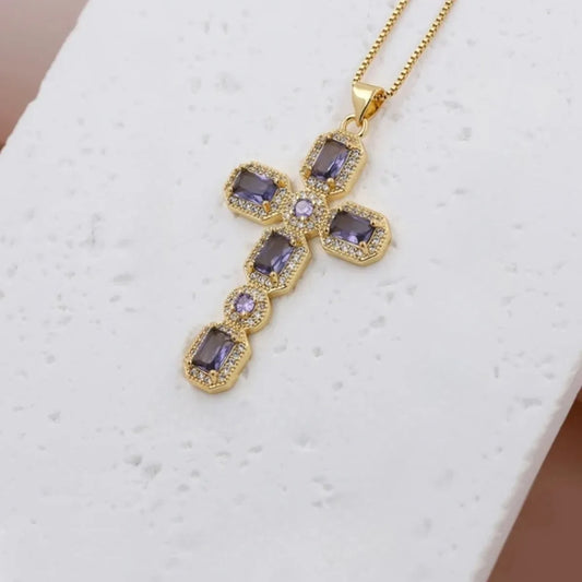 Radiance Cross Necklace