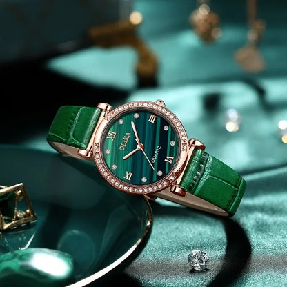 Emerald Luxe Timepiece