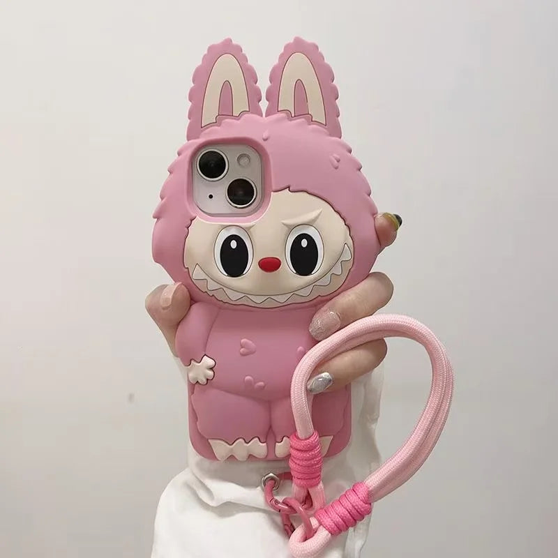 👾 Monster Bunny 3D Phone Case