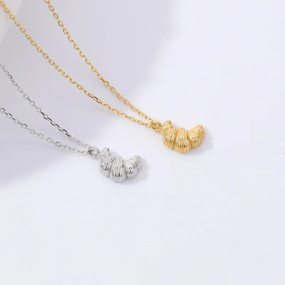 Parisian Croissant Necklace
