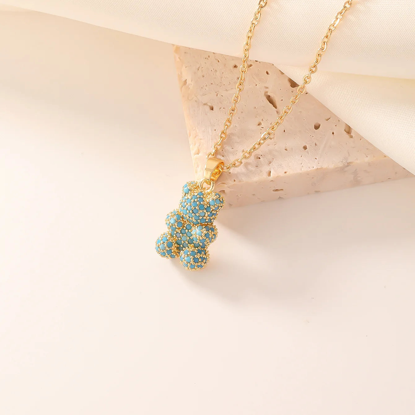 🍬 Sugar Sparkle Bear Pendant