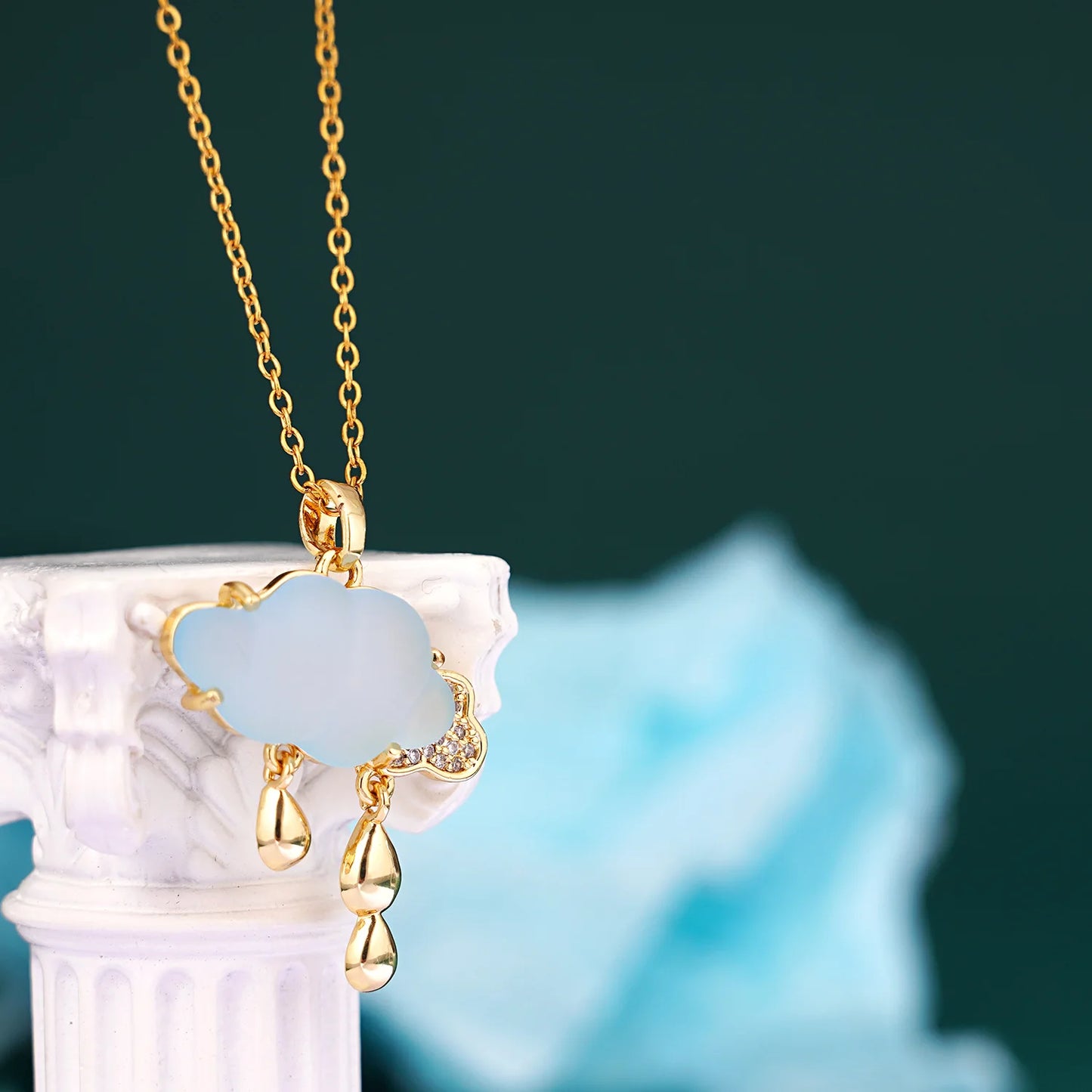 Raindrop Dreams Necklace 🌧️😴