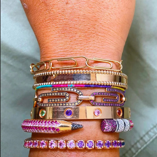 🌟 Brilliance in Ink Bracelet