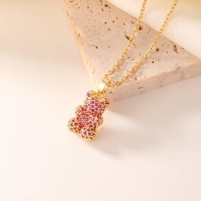 🍬 Sugar Sparkle Bear Pendant