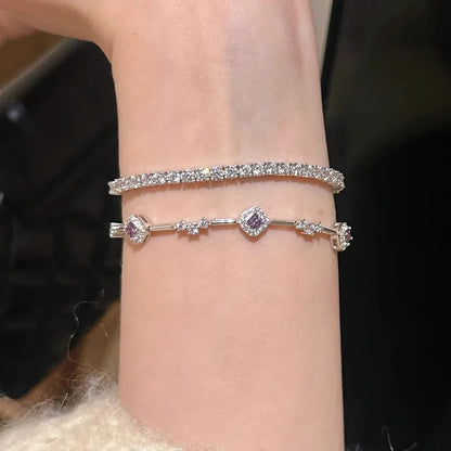 Amethyst Affair Tennis Bracelet