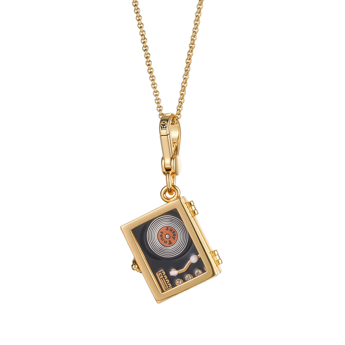 Spin the Magic Record Player Necklace🎶
