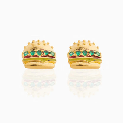 Snack Attack Stud Earrings 🍔🍟🍕